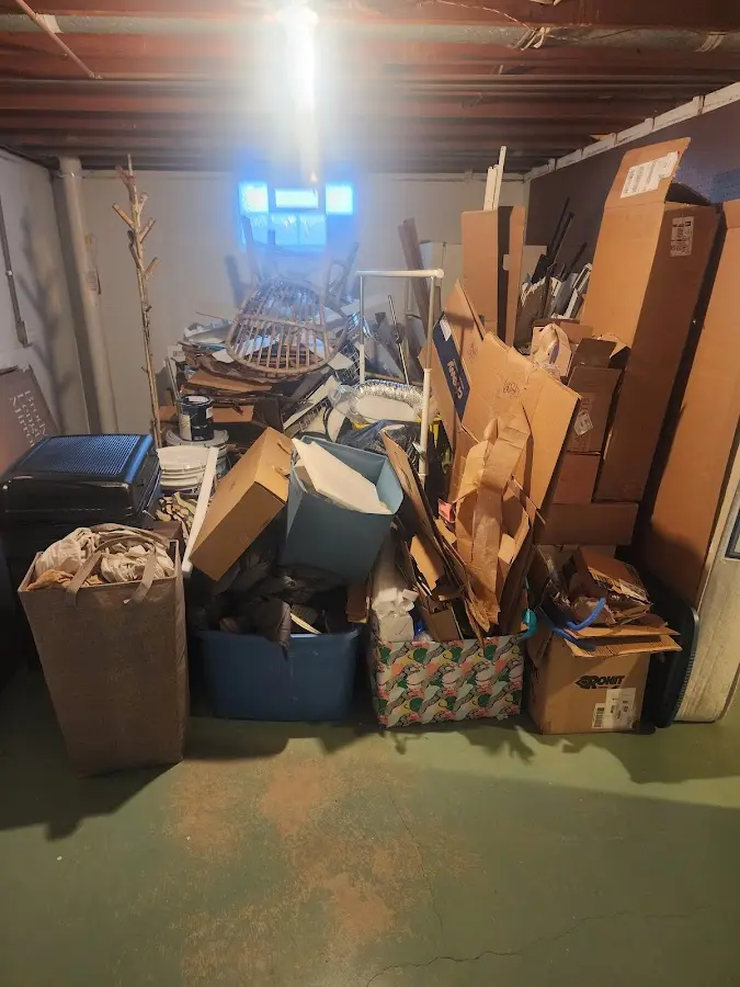 Roll-off dumpster container at job site for Construction Dumpster Rental in Castle Shannon